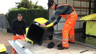 Auslieferung der Gelben Tonne