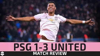 RASHFORD PUTS UNITED THROUGH! PSG 1-3 Manchester United Reactions | Champions League Review