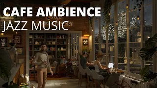 Cosmic Café : Coffee Shop Ambience with Beautiful Relaxing Jazz Music For Studying & Working
