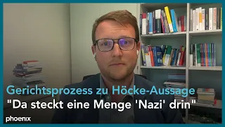 Soziologe Prof. Matthias Quent zum Prozess gegen AfD-Politiker Björn Höcke | 14.05.24