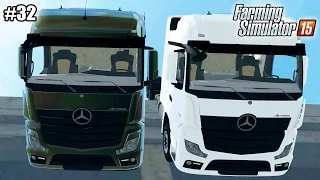 Farming Simulator 15 моды: Mercedes Actros  (32 серия) (1080р)