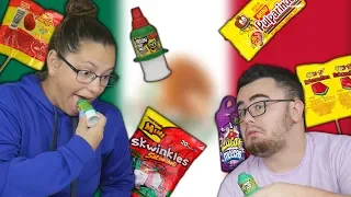 AMERICANS TRY MEXICAN CANDY!!