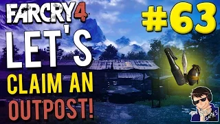 THROWABLES ONLY...while failing at stealth again - Far Cry 4 - Let's Claim an Outpost #63