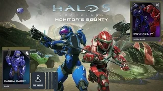 Halo 5 - Monitors Bounty Update: Anti-air wraith, grenade launcher, more!
