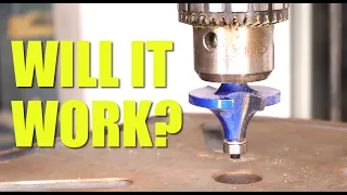 Can You Use Router Bits In A Drill Press??? Lets Find Out!