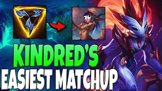 This Is The MOST One Sided Kindred Jungle Match Up! (Don't Pick This Champ Vs Kindred)