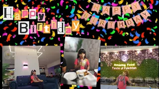 Insha's surprise birthday party at Amazing Food Restaurant, Dubai UAE