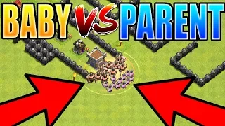 baby troop vs PARENT TROOP | Shrink Trap Mini Troop Showdown | Regular Troop Versus Mini Baby Troop