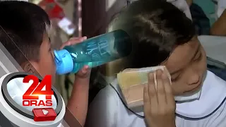 Init ng panahon, ramdam ng mga estudyante | 24 Oras