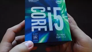 Review Intel Core i5-7400, 3.00Ghz, Kaby Lake, 6MB, Socket 1151, BX80677I57400
