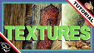 Watercolor Textures (10 Ways to Paint Realistic Texture)