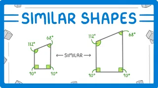 GCSE Maths - Similar Shapes  #104