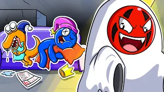 Rainbow Friends But RED Turn into a GHOST👻!! | RAINBOW FRIENDS 2 ANIMATION | Rainbow Magic TDC