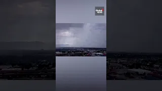 Las Vegas flash flood concerns as severe thunderstorm hits desert city