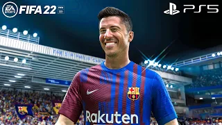 FIFA 22 | Barcelona vs Real Madrid (El Clasico) - UEFA Champions League Final | PS5 4K