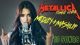 Metallica Medley+Mashup by Sershen&Zaritskaya (Enter Sandman, Sad But True, Fuel etc.)