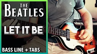 The Beatles - Let It Be /// BASS LINE [Play Along Tabs]