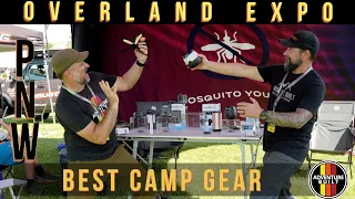 BEST CAMP GEAR | OVERLAND EXPO PNW 2023 | DMOS, THERMACELL, NEXT JUMP, LIZARD SKIN