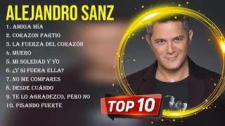 Las 10 mejores canciones de A l e j a n d r o   S a n z  2023