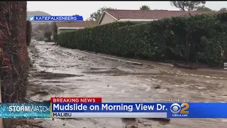 Malibu Streets Turned Into Muddy River