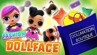 LOL Surprise Dolls Dollface and Dollmation Fashion Boutique w/ Su-Purr Kitty Unboxing & Shiba Cutie!