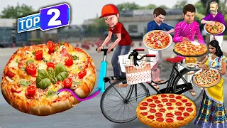 Lalchi Pizza Wala 10Rs Cycle Pizza Comedy Hindi Stories Collection Village Tasty Pizza Hindi Kahani