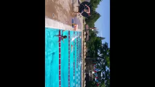 The best swimming relay start ever