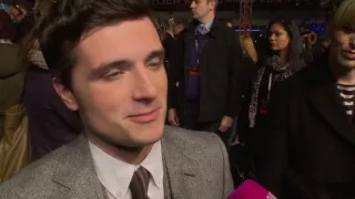 The Hunger Games: Catching Fire: Josh Hutcherson Berlin Premiere Interview | ScreenSlam