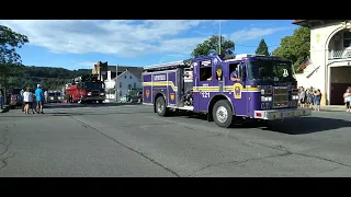 Fire Truck Parade in Mount Carmel Pa 7-29-23