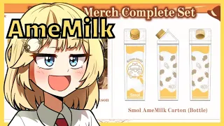 Ame is selling her milk...