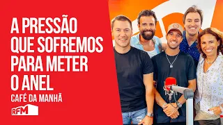 "A pressão que sofremos para meter o anel" Bernardo Sousa e António Félix da Costa no Café da Manhã