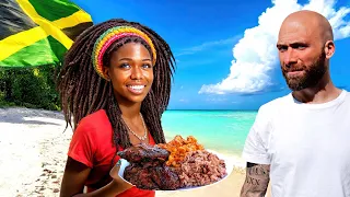 100 Hours in Jamaica! 🇯🇲 Trying Ackee & Saltfish, Jamaica's National Dish!