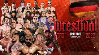 UNLIMITED WRESTLING: WRESTIVAL Tag 1 2022 - Komplette Show [DEUTSCH]