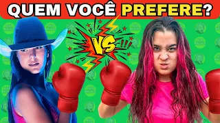 😍 QUEM VOCÊ PREFERE? 🥰 39 Perguntas | Emilly Vick | Ana Castela | Anitta | Léo Santana | Zé Felipe