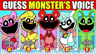 IMPOSSIBLE 🔊 Guess the MONSTER'S VOICE | Poppy Playtime Chapter 3, Smiling Critters | Catnap, Dogday