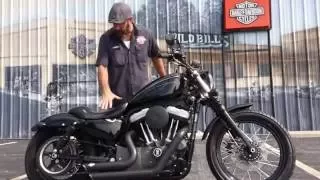 2008  Harley-Davidson Nightster with Vance & Hines Short Shots!