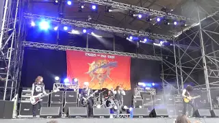 Tygers Of Pan Tang - She, Paris By Air, Euthanasia (Väsby Rock Festival, Sweden July 18 2015)