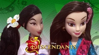 Disney Descendants Lonnie VS Mulan Disney Store Classic Doll Review & Doll Comparisons