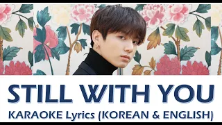 JUNGKOOK Still With You KARAOKE with COLOR CODED LYRICS