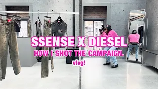i shot a campaign for SSENSE x Diesel!.... *emotional!*