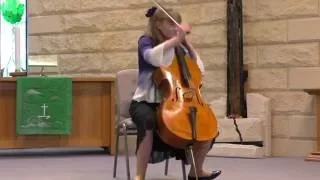 Flight of the Bumblebee by Rimsky-Korsakov on cello