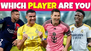 Which Football Player Are You? Ronaldo or Messi? | Personality Quiz