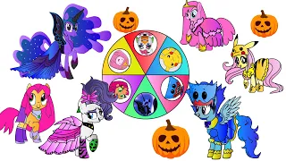 MLP Halloween party- How to make a clay haunted house room