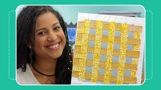 Fabric Weaving Tutorial by Crafty Gemini