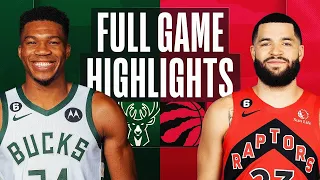 Milwaukee Bucks vs. Toronto Raptors Full Game Highlights | Jan 4 | 2022-2023 NBA Season