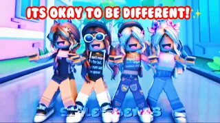 ITS OKAY TO BE DIFFERENT!!🤗💖