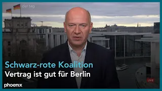 Berlin: Kai Wegner zum Koalitionsvertrag zwischen CDU und SPD