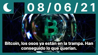 Bitcoin, los osos ya están en la trampa. Han conseguido lo que querían.