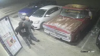 New video shows customers leaving SW Houston taqueria after robber was shot and killed