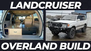 2000 Toyota Landcruiser | Overland Build | 2'' Ironman Lift | 34" Tires | 200 Watt Solar Panel